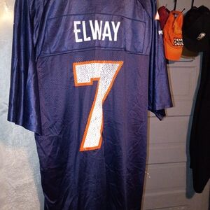 vintage football jersey, denver broncos JOHN ELWAY